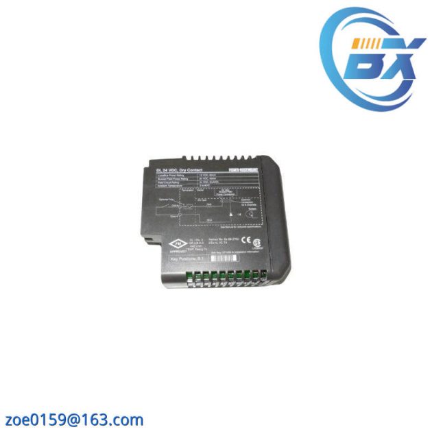 EMERSON KJ3001X1-BB1 | 12P0550X132 DI 8-Channel 24 VDC Dry Contact Card - Precision Control Module for Industrial Automation