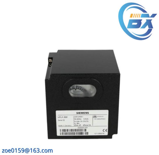 SIEMENS LFL1.322 Gas Burner Control System