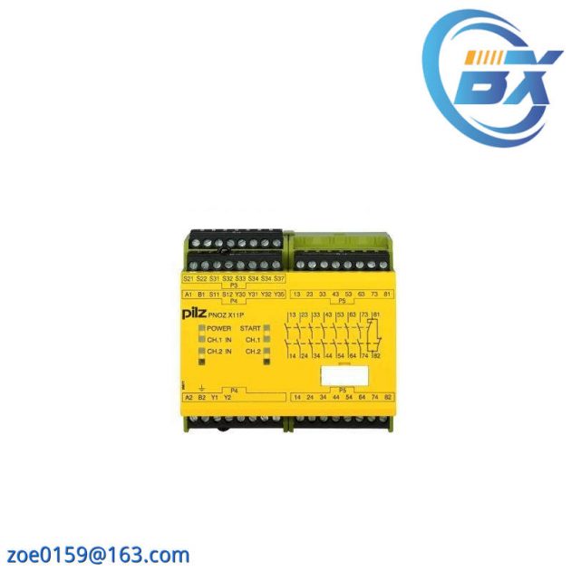 PILZ PNOZ X11P Emergency Stop Switch - Safety and Control in Industry