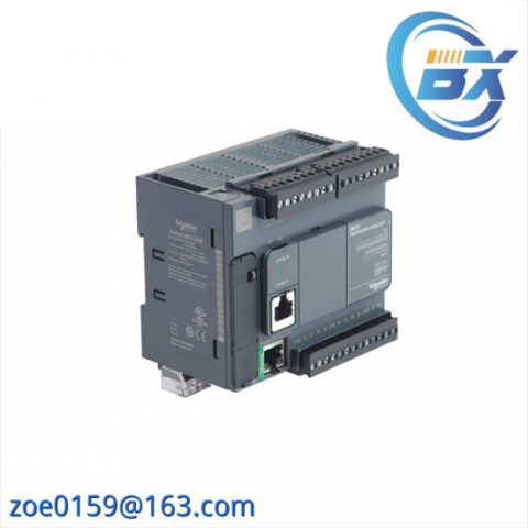 Schneider TM221CE24R Controller: 24I/O Relay Ethernet Module