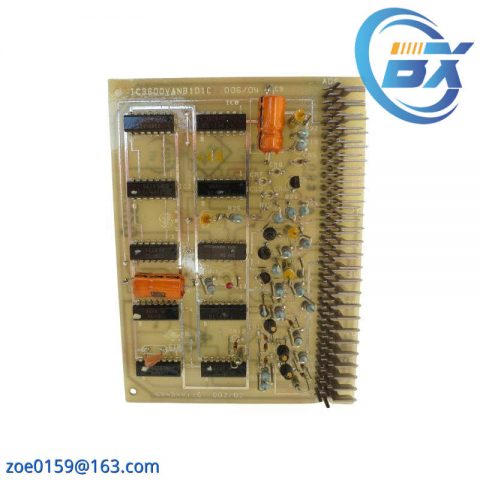 GE IC3600VANB1D1C Control PLC Annunciator Board