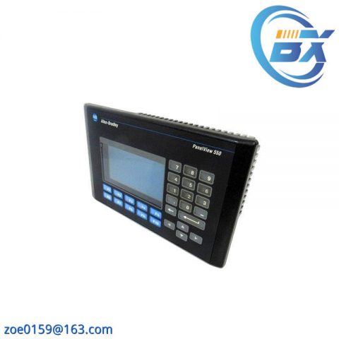 Allen-Bradley Panelview Plus 2711-K5A2 Human-Machine Interface, 192x64 Display, Compact Design