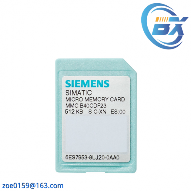 Siemens 6ES7953-8LF20-0AA0 Micro Memory Card for S7-300/C7/ET 200 Series, 64KB Flash Memory