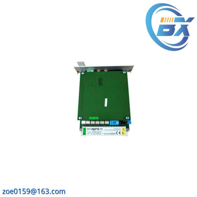 EMERSON MMS6210 Vibration Monitoring Card for Industrial Control Systems