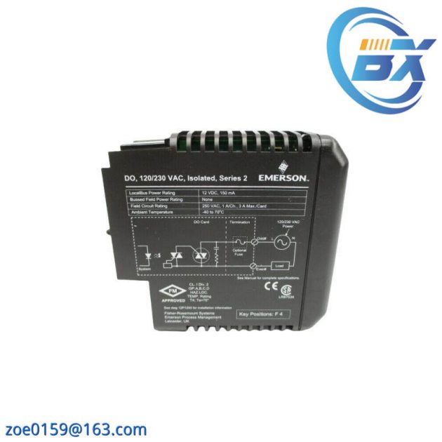 Emerson KJ3209X1-BA1 Advanced Output Module