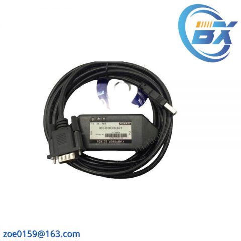 GE IC200CBL001: Professional Communications Programming Serial Cable, Optimized for Industrial Control Applications