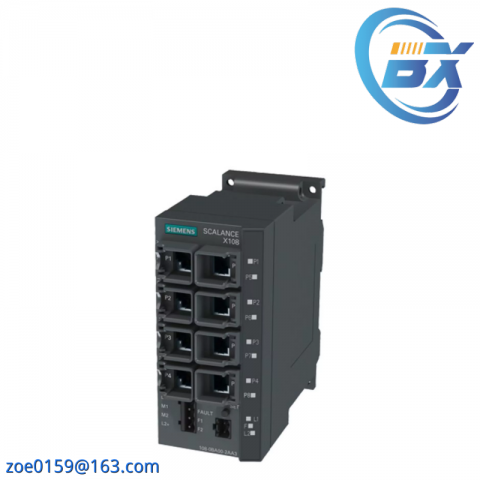 SIEMENS SCALANCE X108 6GK5108-0BA00-2AA3 Industrial Ethernet Switch