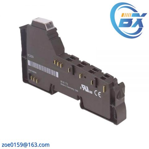 Emerson IC220MDL643VP VersaPoint Discrete I/O Module, 24VDC Positive Logic, 8PT (Includes 4 IC220TBK082)
