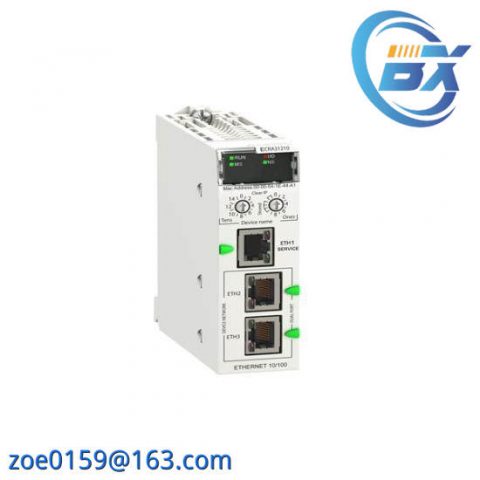Schneider Electric BMECRA31210 Ethernet I/O Drop Adapter - Modicon X80, High-Performance Networking Solution